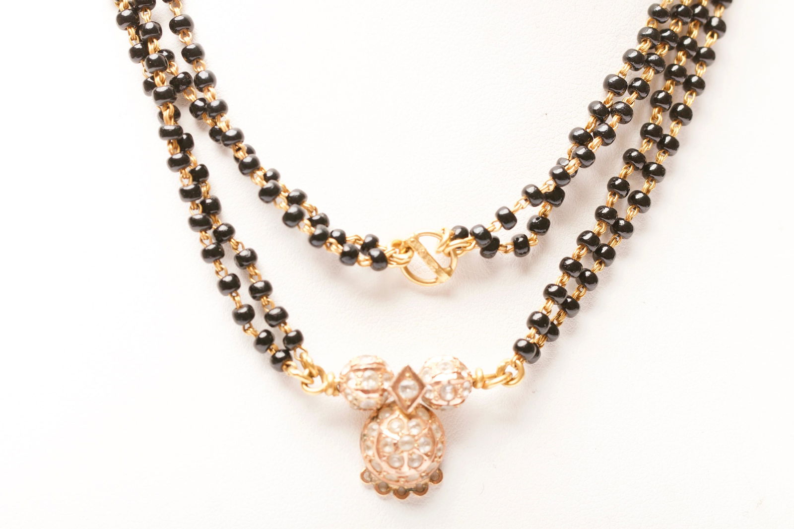 14K GOLD & Beaded Indian Bridal Necklace (1 of 3)