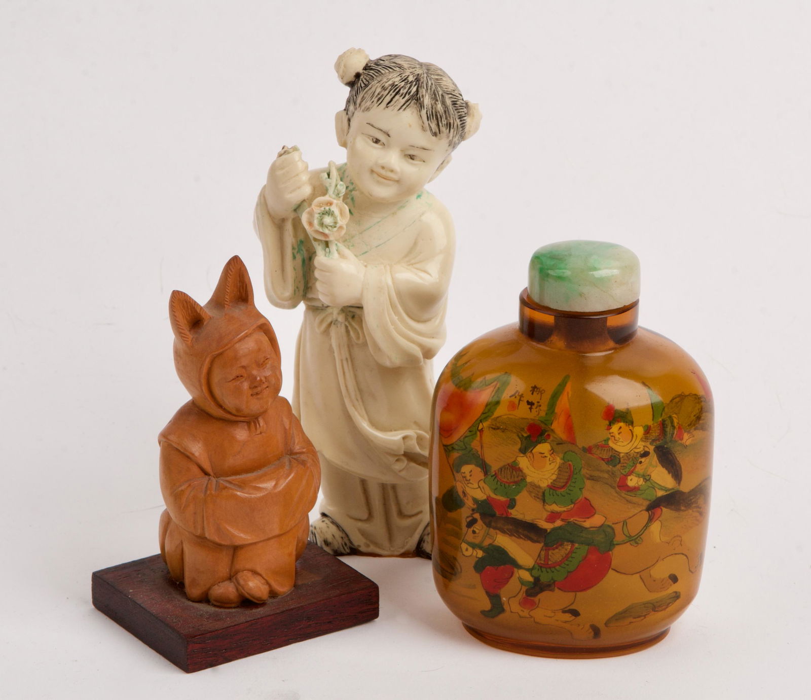 Three (3) Oriental Ornaments (1 of 4)