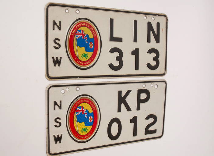 Nsw Vehicle Registration Plates (2)