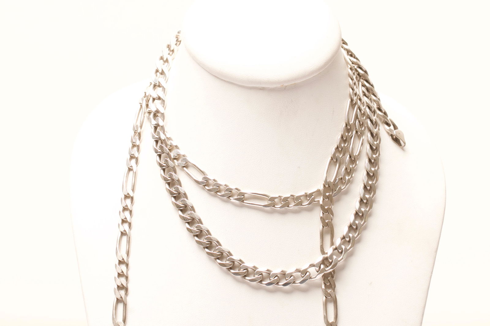 Two Sterling SILVER Necklaces (1 of 5)