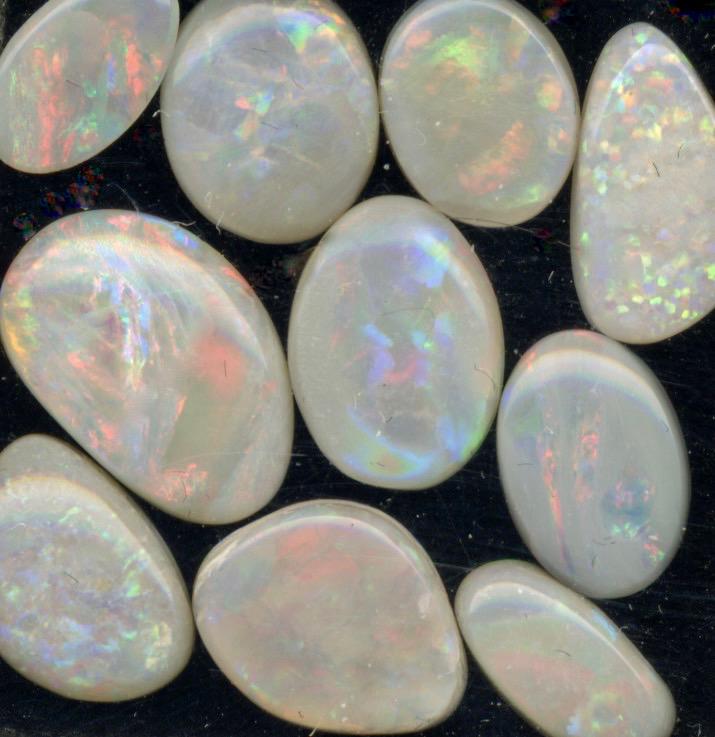 Solid Australian Opals (10) (1 of 2)