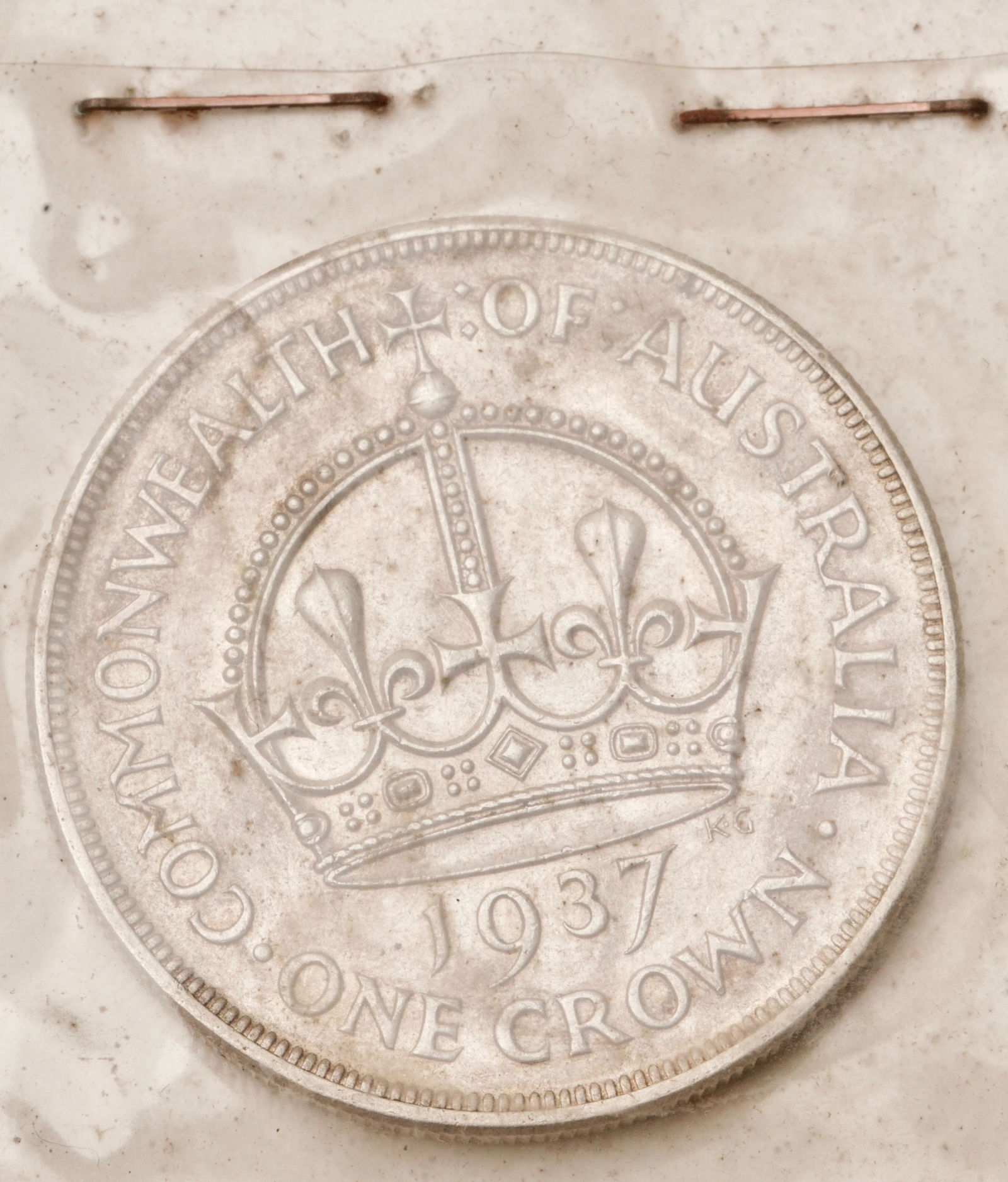 1937 Australian Crown (.925 Sterling Silver) (1 of 2)