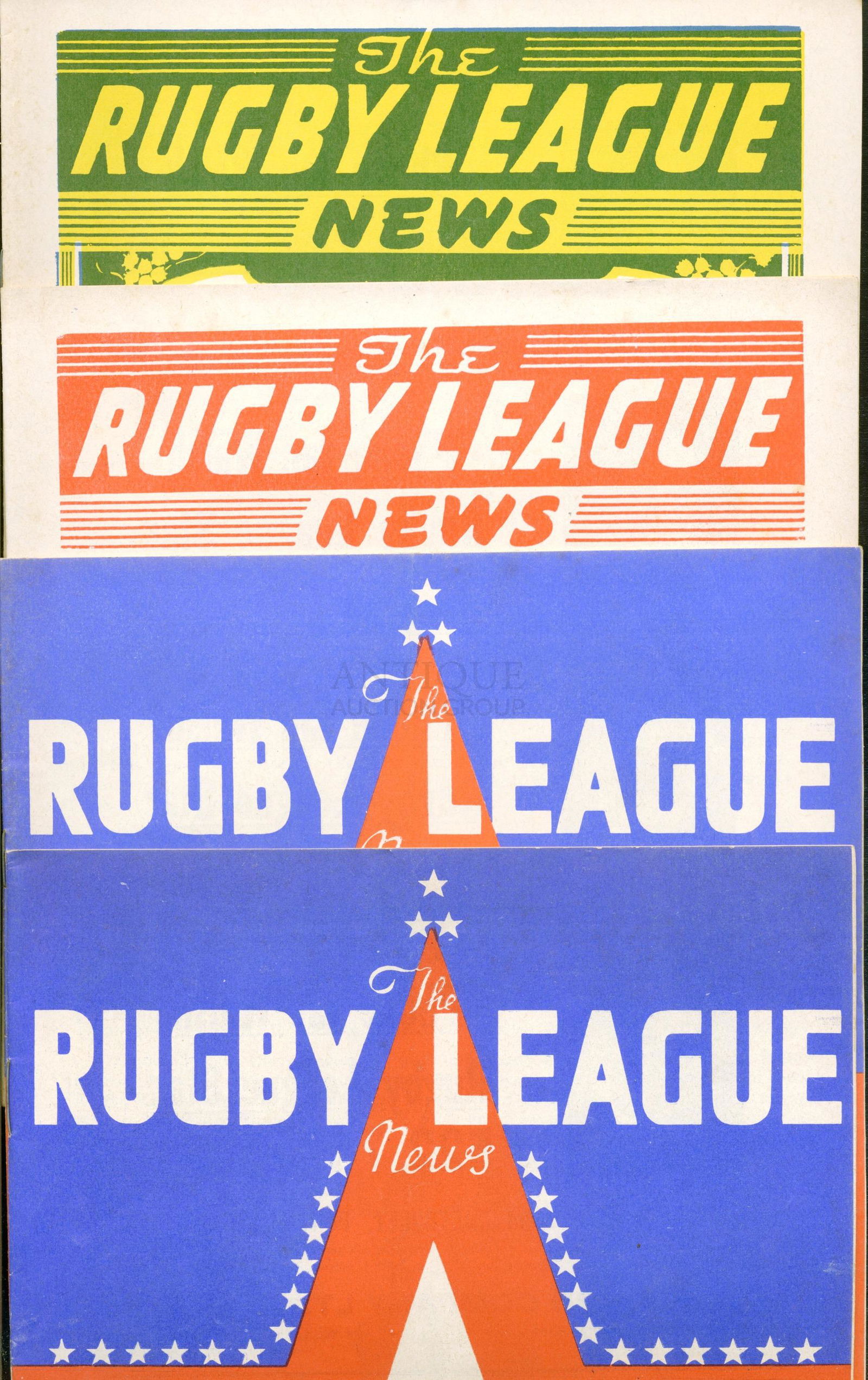1966 Rugby League News Magazines (4) (1 of 5)