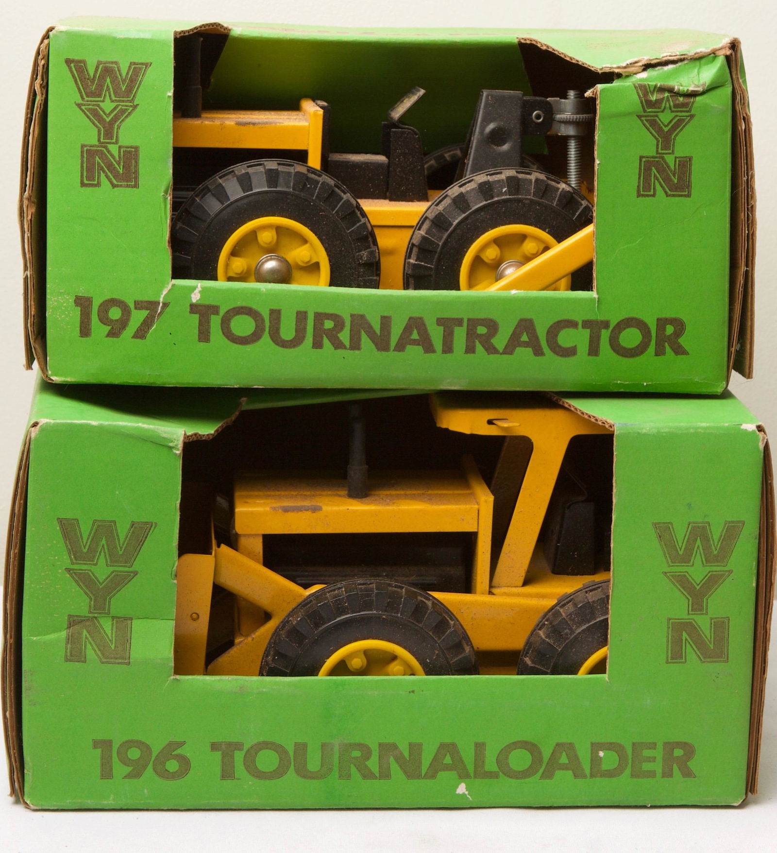 Vintage Model Tractor and Front-End Loader (1 of 4)