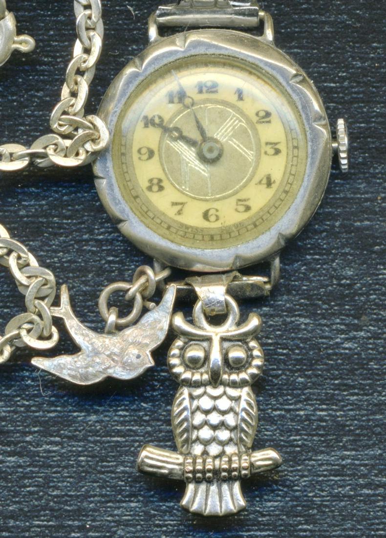Vintage Ladies Watch Charm Necklace: Vintage Ladies Watch Charm Necklace featuring Owl and Bird Motif Quantity: 1 Condition: Not Working Materials: Metal Item location: NSW, Australia Shipping: In-house shipping