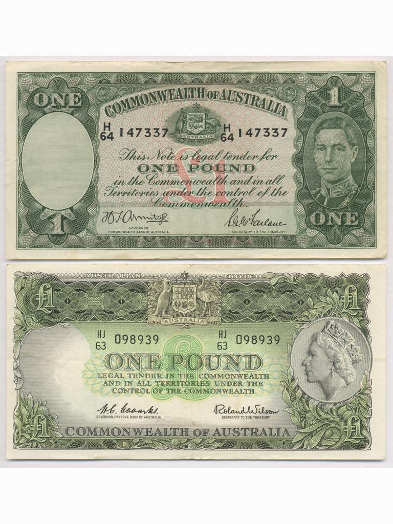 Two (2) Commonwealth of Australia Bank Notes (1 of 2)
