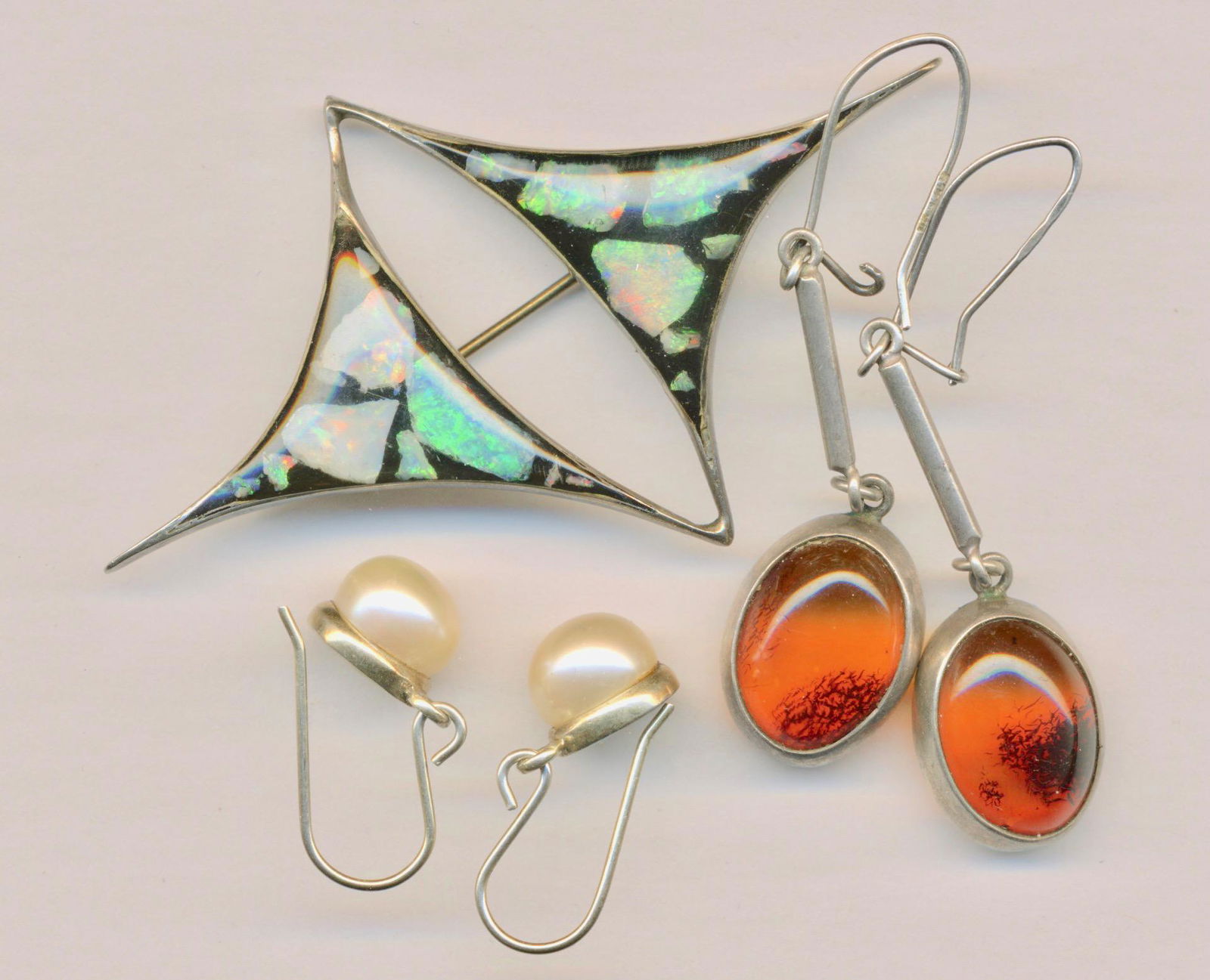 Three Pieces of Sterling Silver Jewelry (1 of 1)