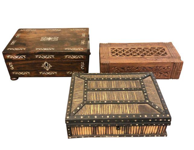 Antique Boxes, Set of 3 (1 of 14)