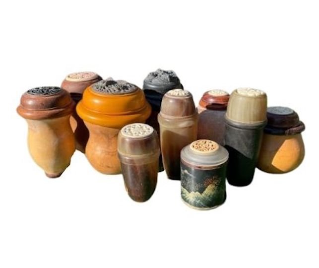 Assortment of Small Lidded Vessels (1 of 11)