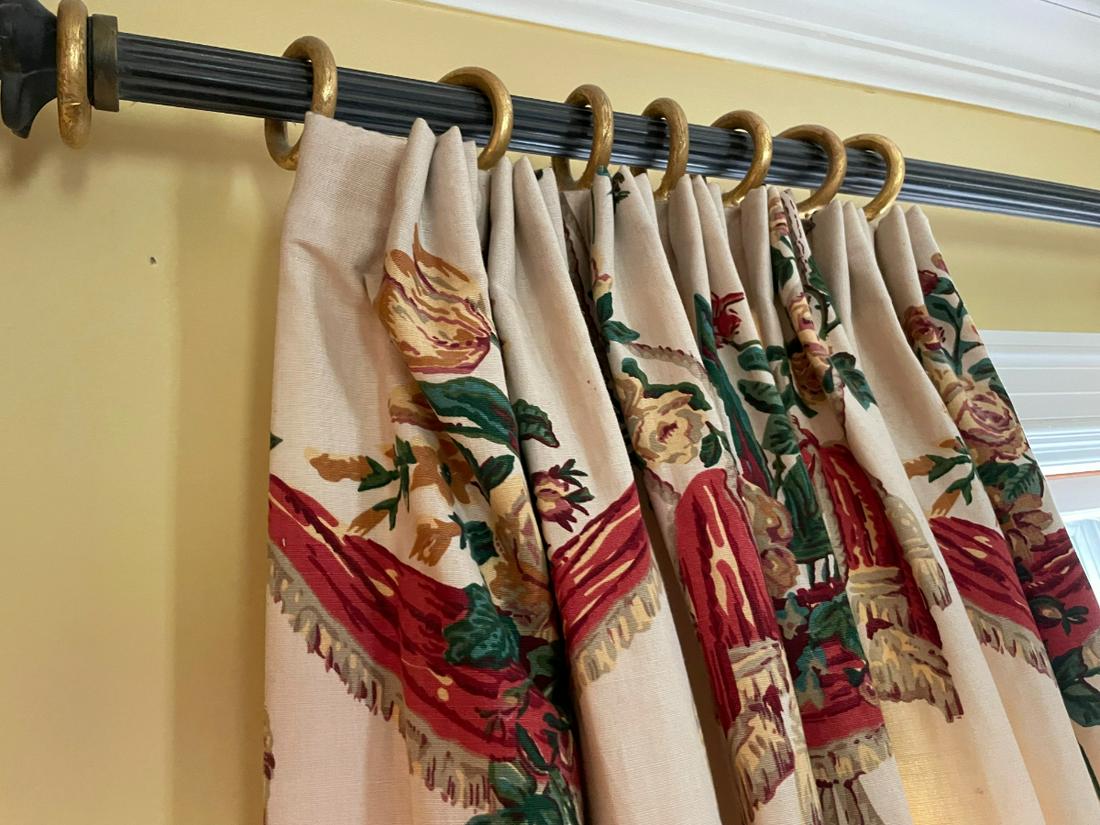 Window Panels with Rods, Set of 4 Panels, 2 Rods (1 of 13)