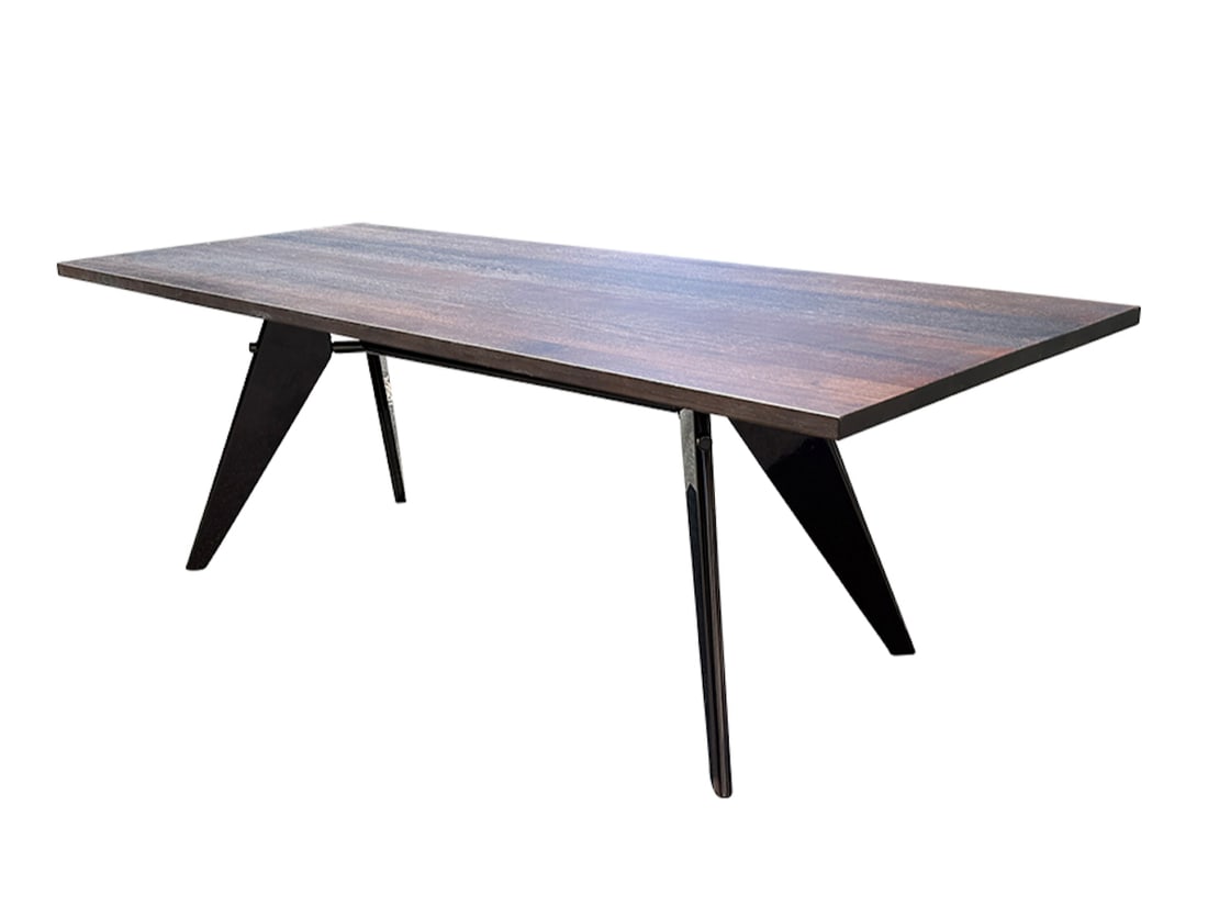 Vitra EM Dining Table, After Jean Prouve, 1950 (1 of 12)