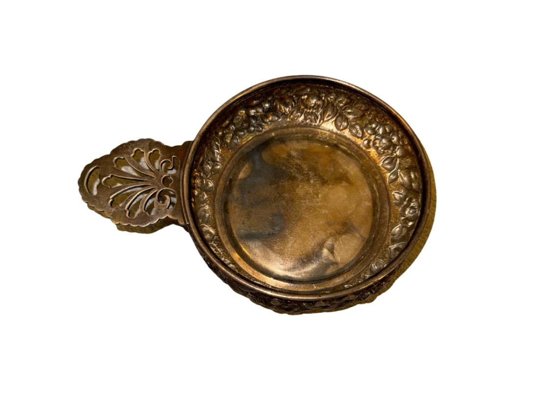 Antique Rand and Crane Sterling Silver Porringer Bowl: Antique Rand and Crane Sterling Silver Porringer Bowl