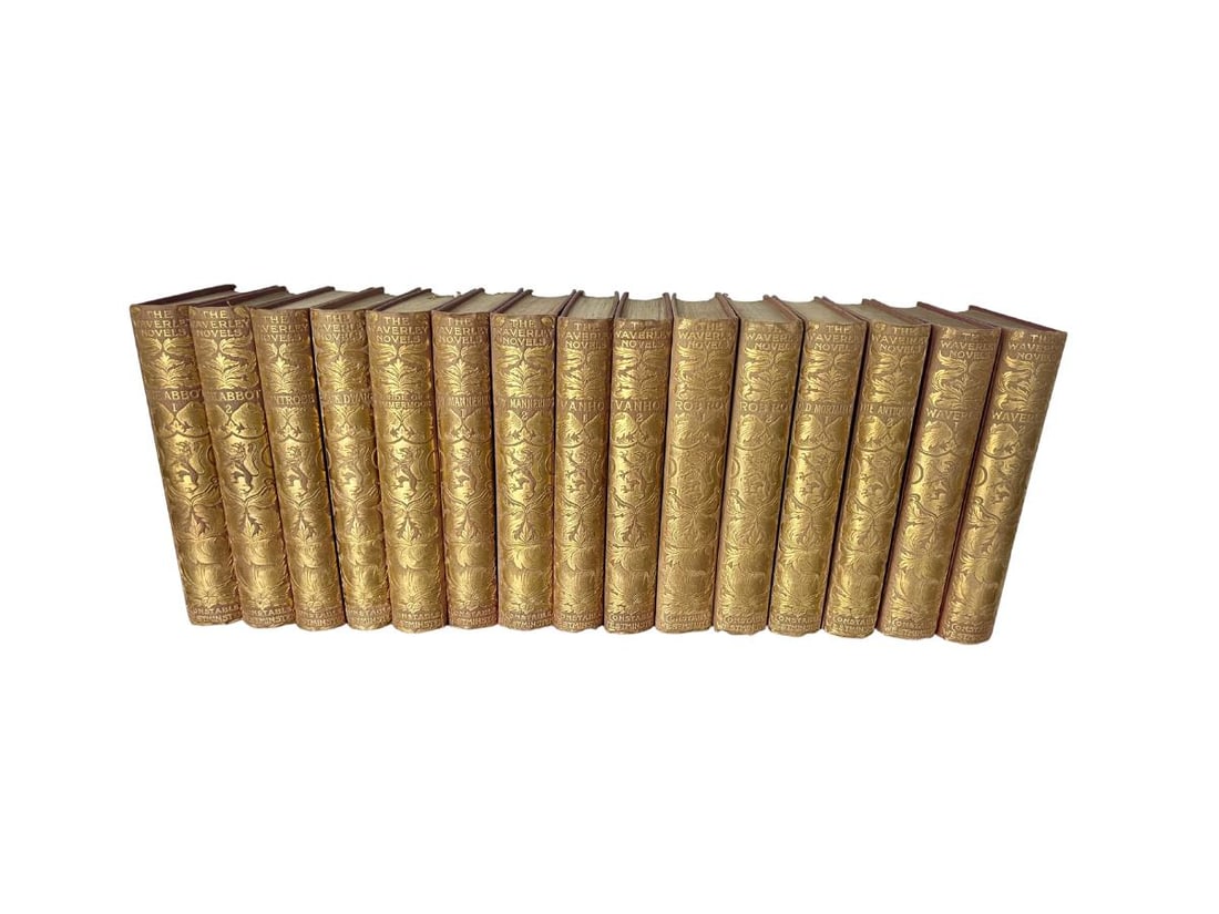 The Waverley Novels, Sir Walter Scott, 15 Volumes, Copyright 1895: Published by Archibald Constable & Company