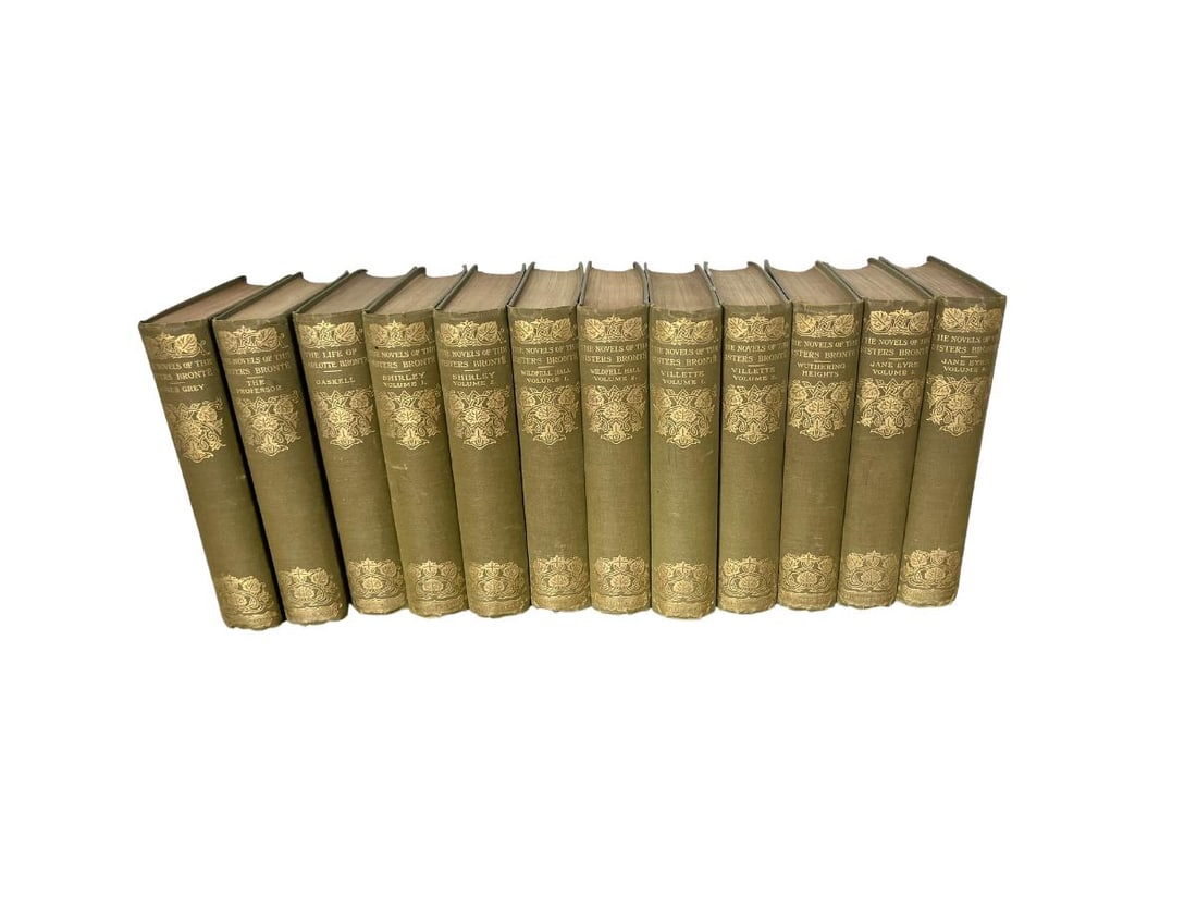The Novels of The Sisters Bronte, 12 Volumes,  Copyright 1924 (1 of 11)