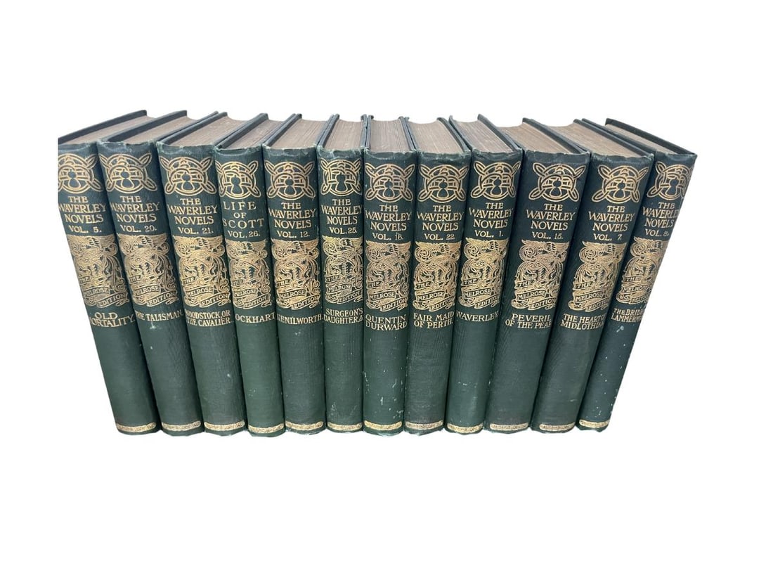 The Waverley Novels, Sir Walter Scott, Collection of 12, The Melrose Edition: The Waverley Novels, Sir Walter Scott, Collection of 12, The Melrose Edition