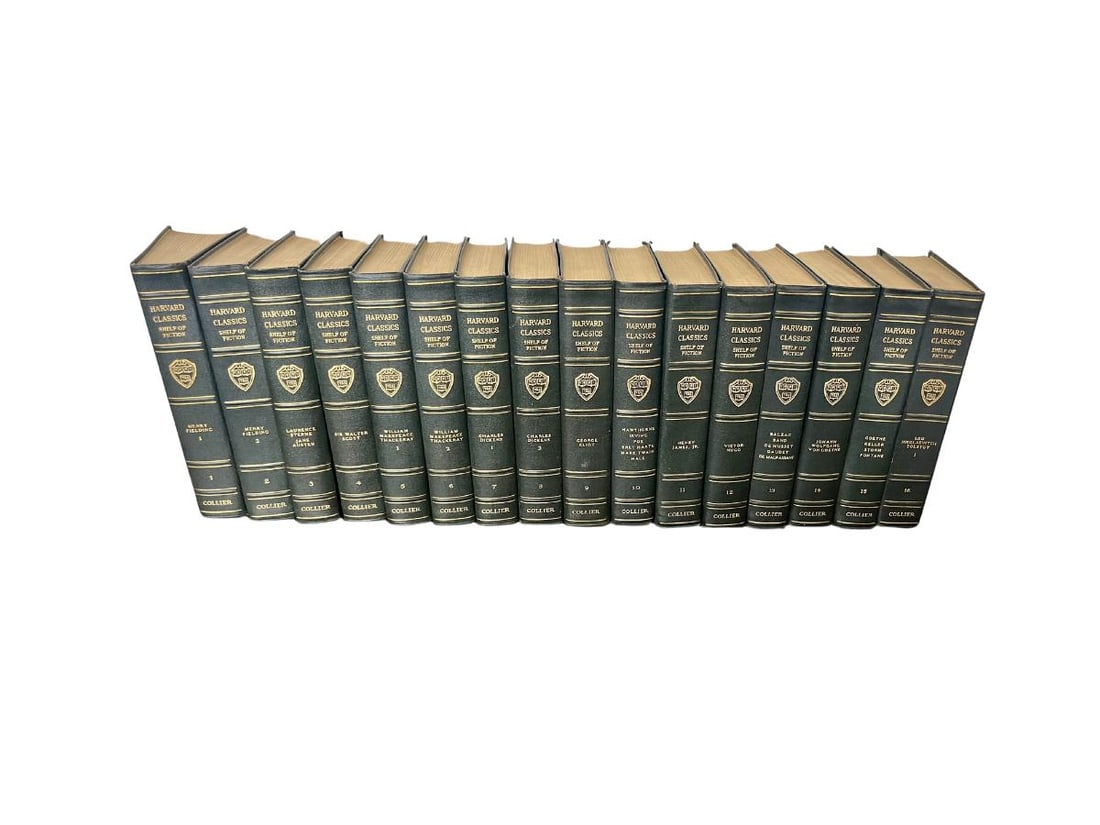 Harvard Classics Shelf of Fiction, Copyright 1917 by P.F. Collier & Son (1 of 8)