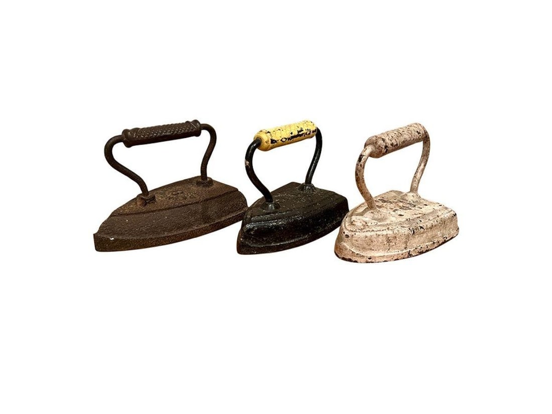Collection of Antique Irons: Collection of Antique Irons