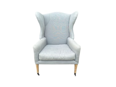 Wing Chair on Casters