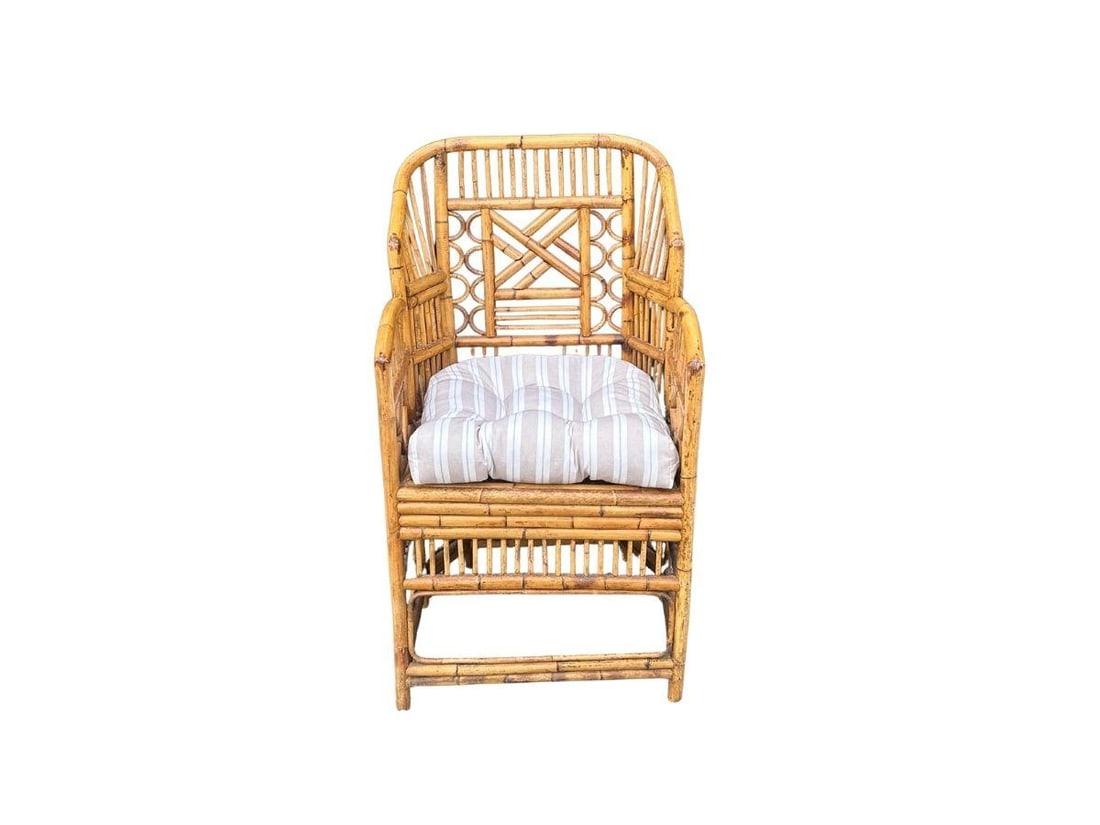 Brighton Pavilion Rattan Chair with Cushion (1 of 8)