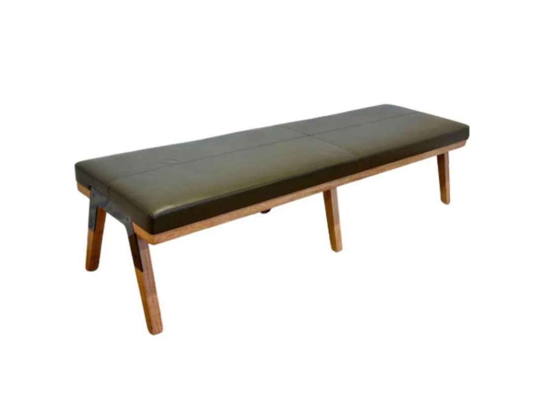 Holly Hunt Hadrien Bench by Jean-Michel Wilmotte: 60in. w x 20in. d x 18in. h
