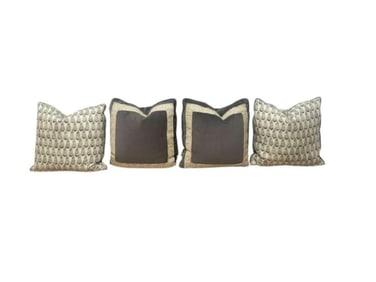 Schumacher and Zak + Fox Pillows, Set of 4