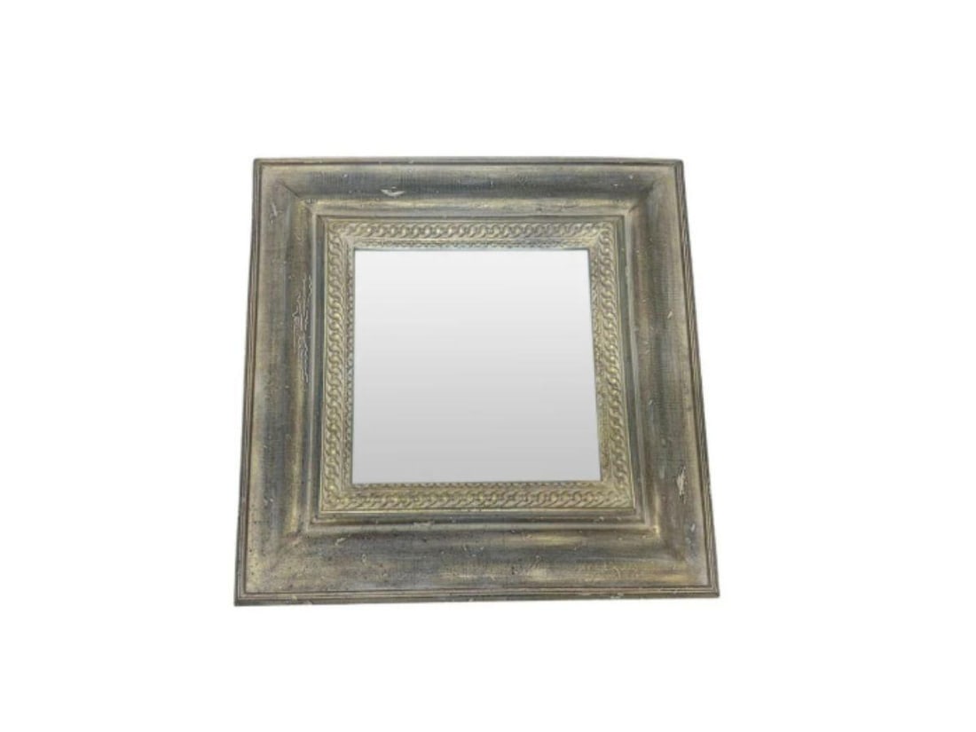 Brushed Gold Frame Mirror (1 of 5)