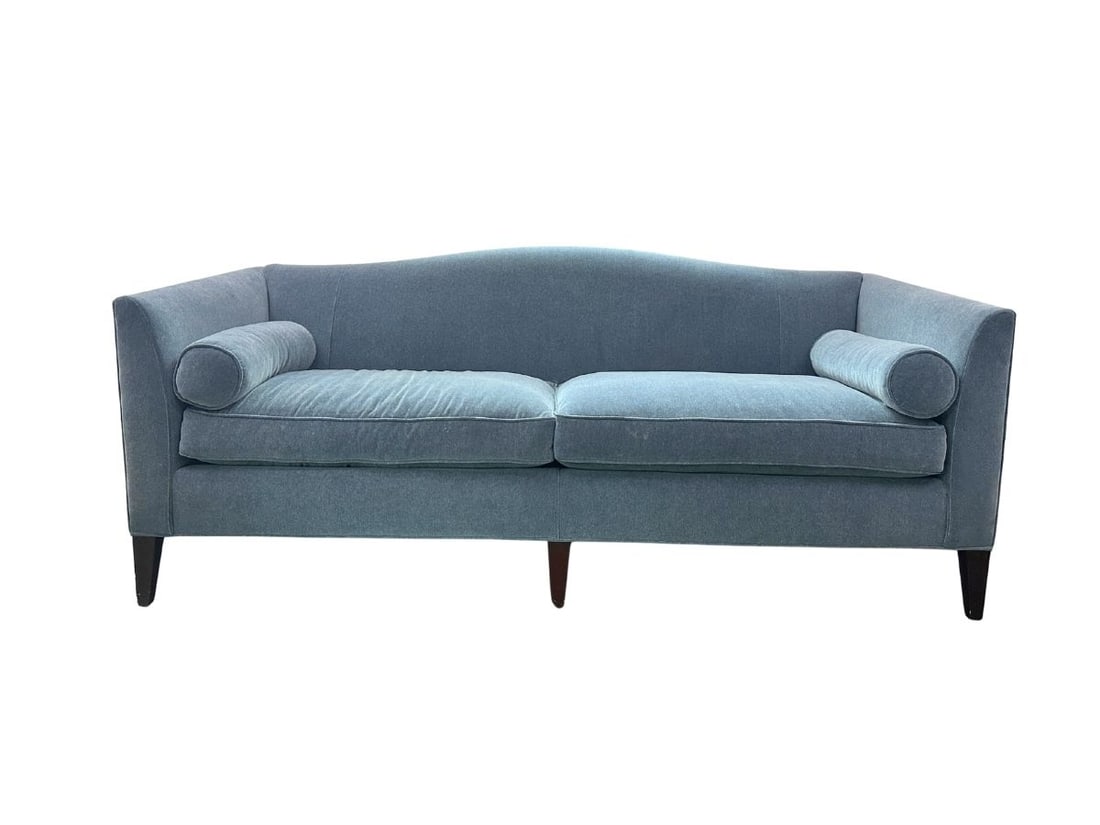 Baker Blue Velvet Sofa (1 of 20)