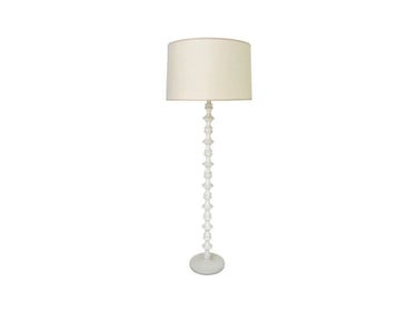 Mitchell Gold Bob Williams White Painted Floor Lamp