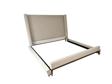 Mitchell Gold Bob Williams Upholstered King Size Wing Bed