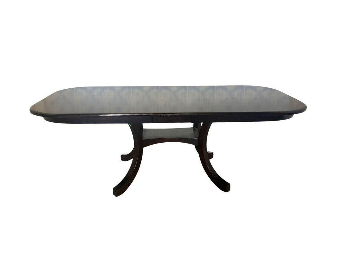 Ohio Furniture Company Custom Dining Room Table: 84 in. w x 42.5 in. h x 30 in. h. Table has light wear, see photos.