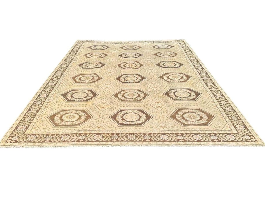 10ft x 14ft 6in Tapestry Needlepoint Rug: 10 ft. x 14 ft 6 in.