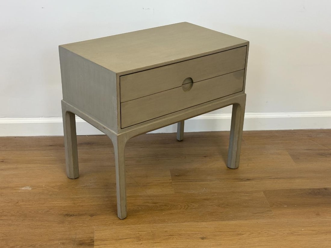 Two Drawer Bedside Table - 3