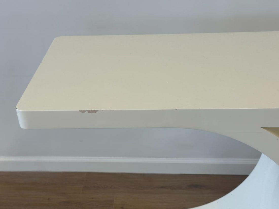 Karl Springer Style Lacquer Console Table - 5