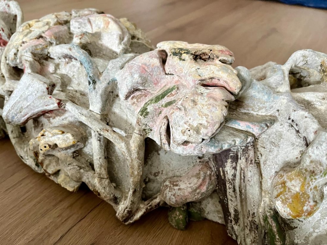 Antique Half Columns, Pair - 6