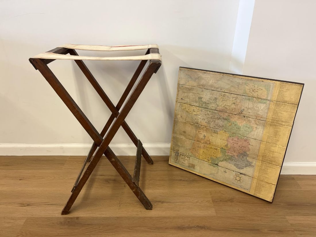 Gardener's Map Folding Tray Table - 5