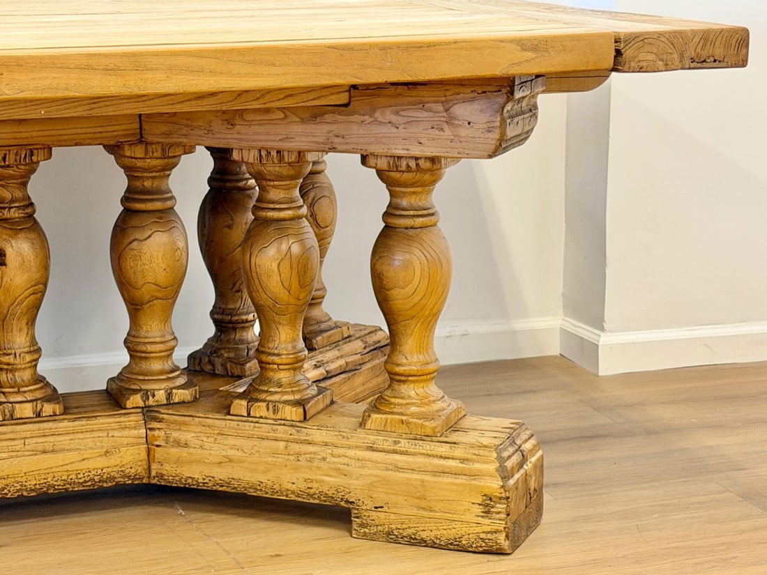 Restoration Hardware Baluster Dining Table - 5