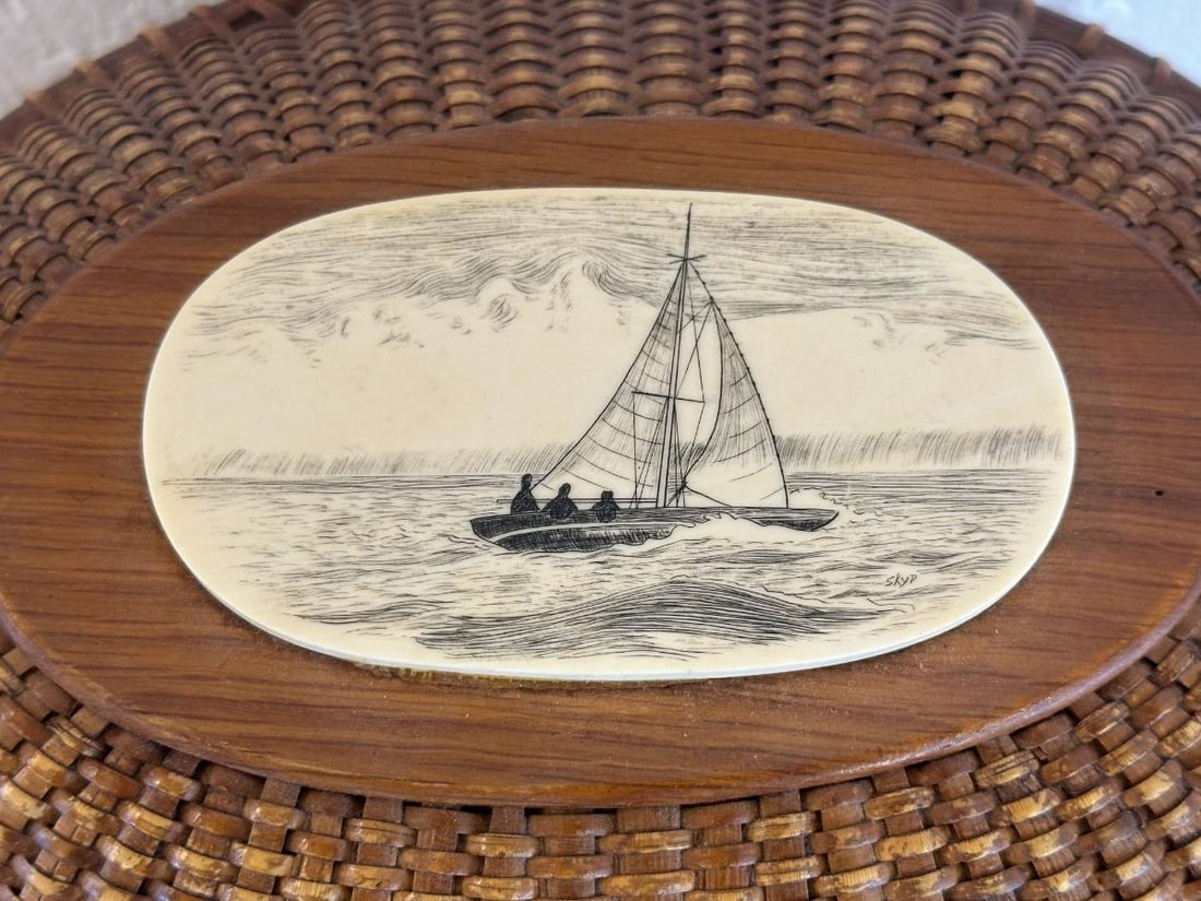 Nantucket Lightship Basket Purse - 3