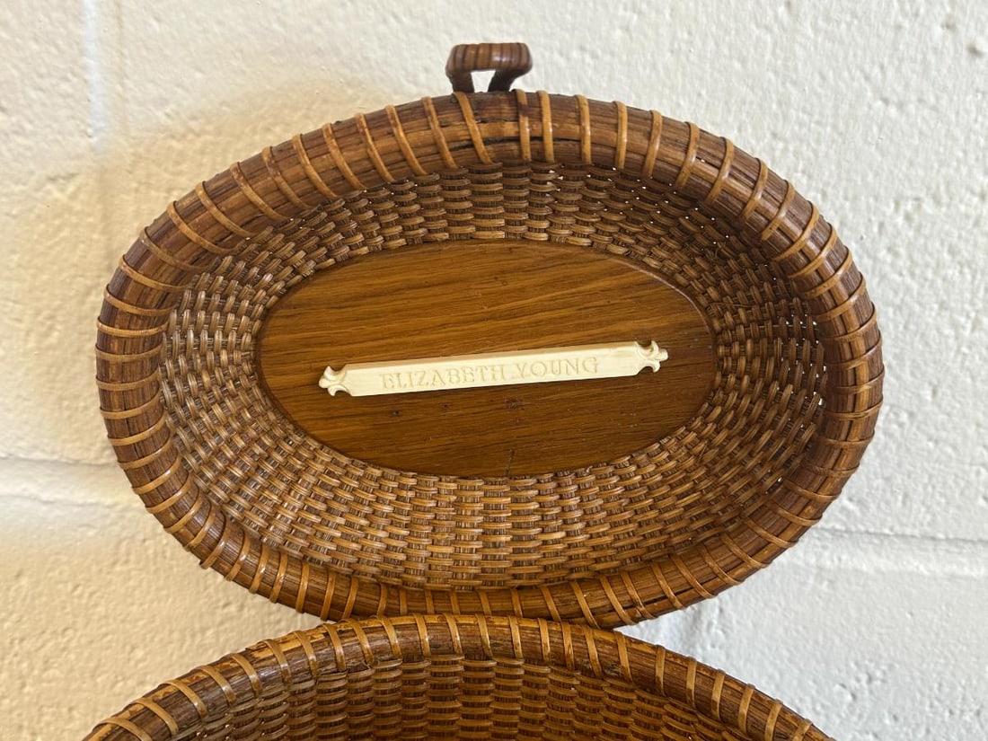 Nantucket Lightship Basket Purse - 6