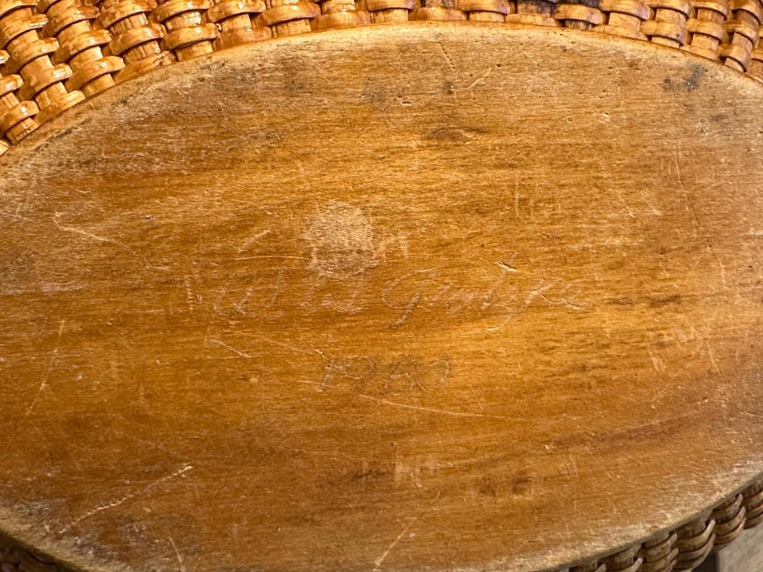 Nantucket Lightship Basket Purse - 9