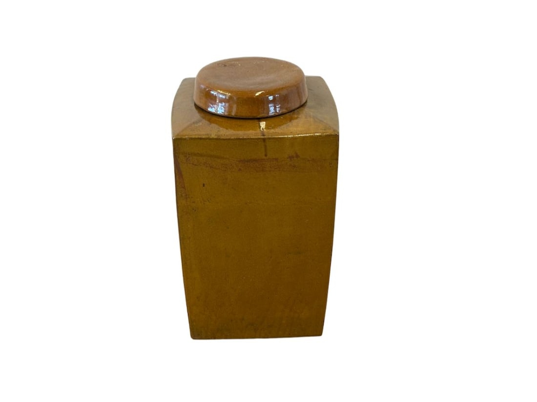 Large Glazed Ceramic Urn: 15in. w x 15in. d x 32in. h PLEASE READ BEFORE BIDDING: There are two scheduled pickup dates for this auction at our Stamford, CT warehouse: Friday, April 24th from 9:00 AM–12:00 PM and Friday, May