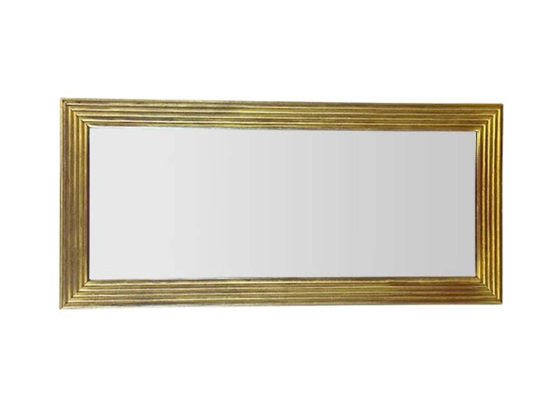 Custom Rectangular Giltwood Mirror