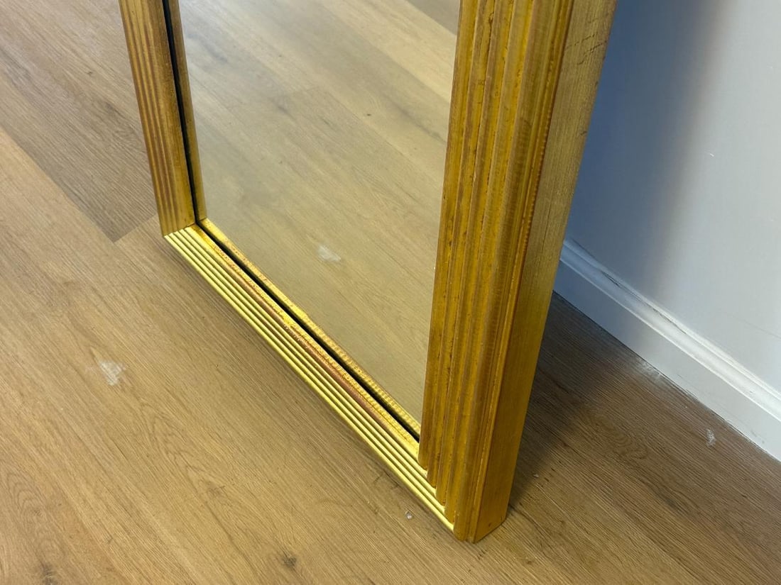 Custom Rectangular Giltwood Mirror - 4
