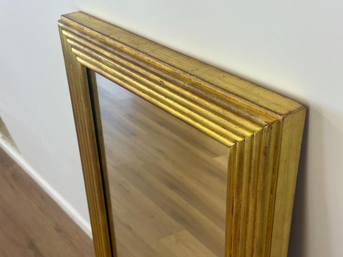 Custom Rectangular Giltwood Mirror - 7
