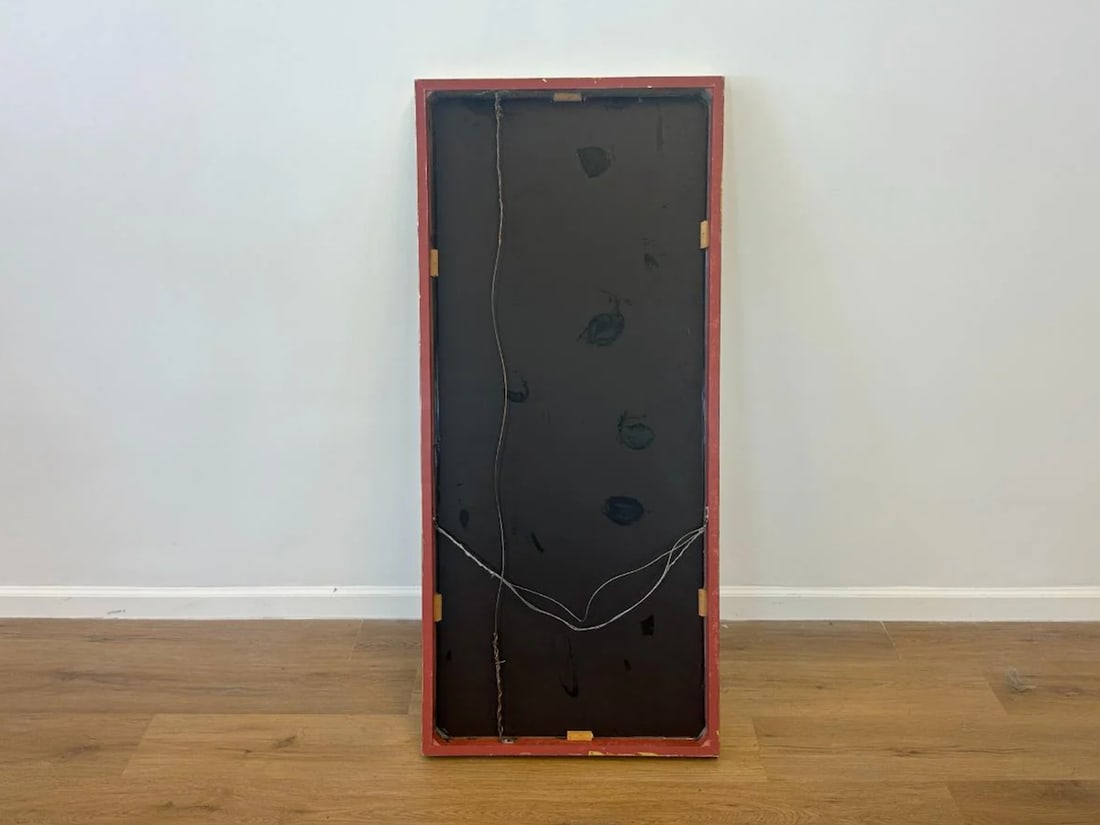 Custom Rectangular Giltwood Mirror - 8