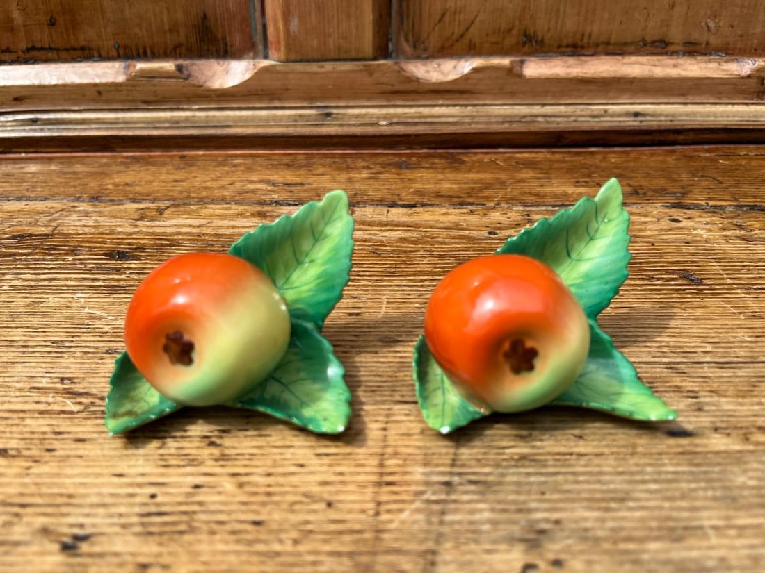 Herend Place Card Holders, Pair - 2
