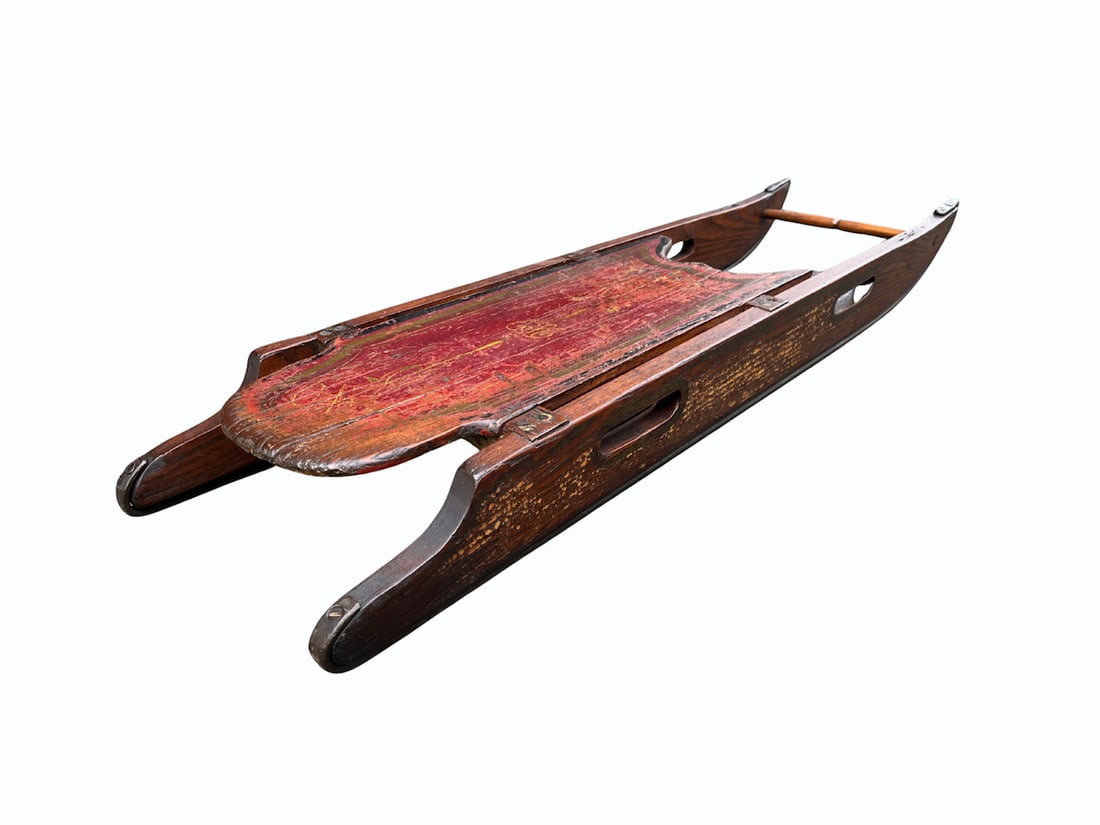 Antique Wooden Child's Sled (1 of 12)