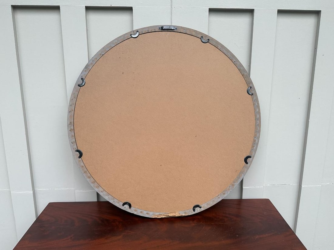 Round Beaded Jenny Lind Style Mirror - 4