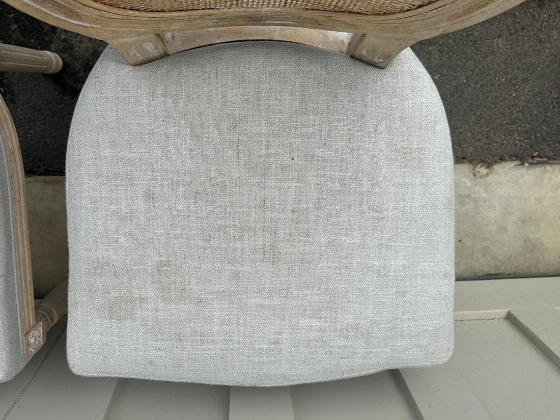 Cane Back Side Chairs, Pair - 10
