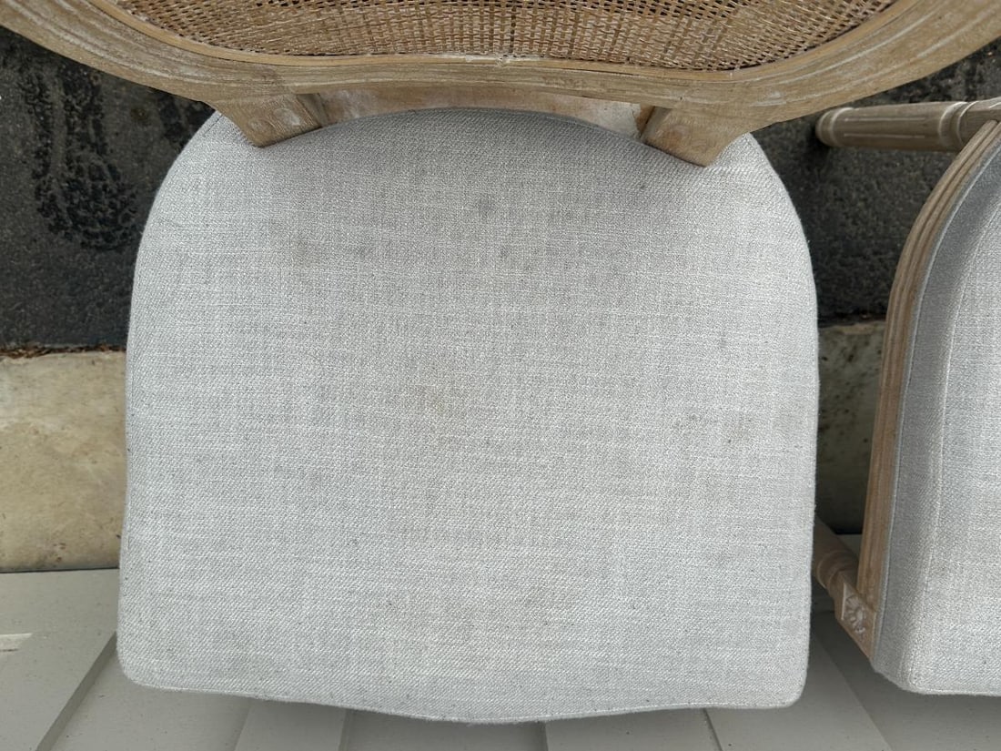Cane Back Side Chairs, Pair - 11
