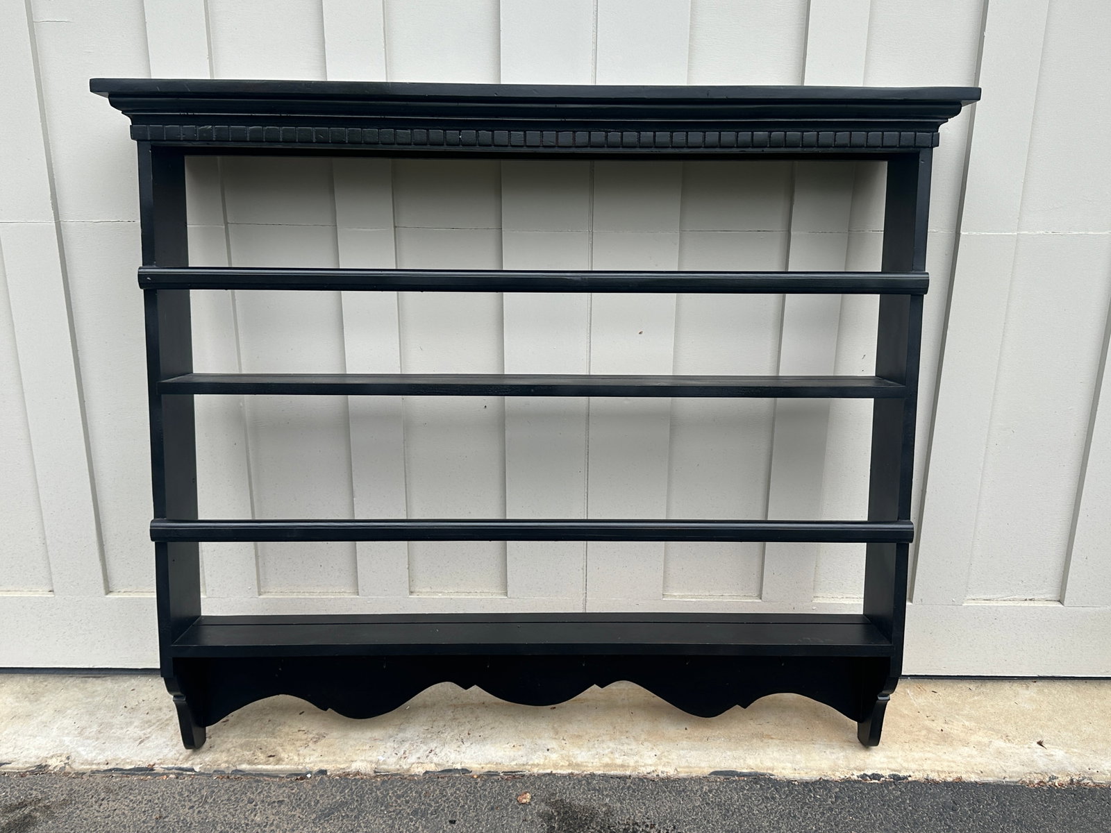 Vintage Painted Plate Rack - 2